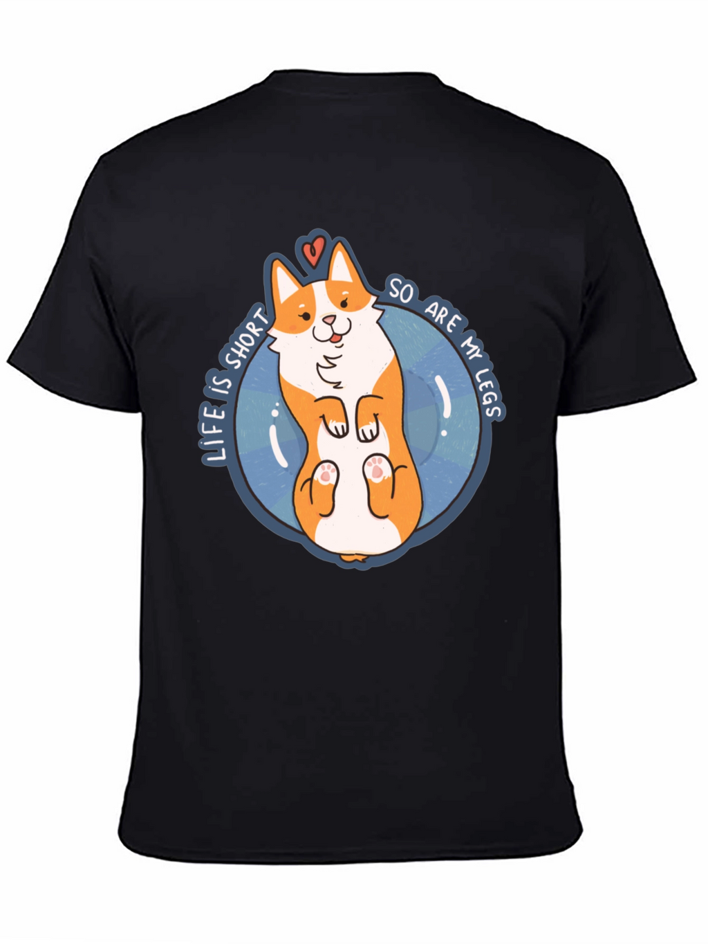 Corgi Short Legs Graphic T-Shirt