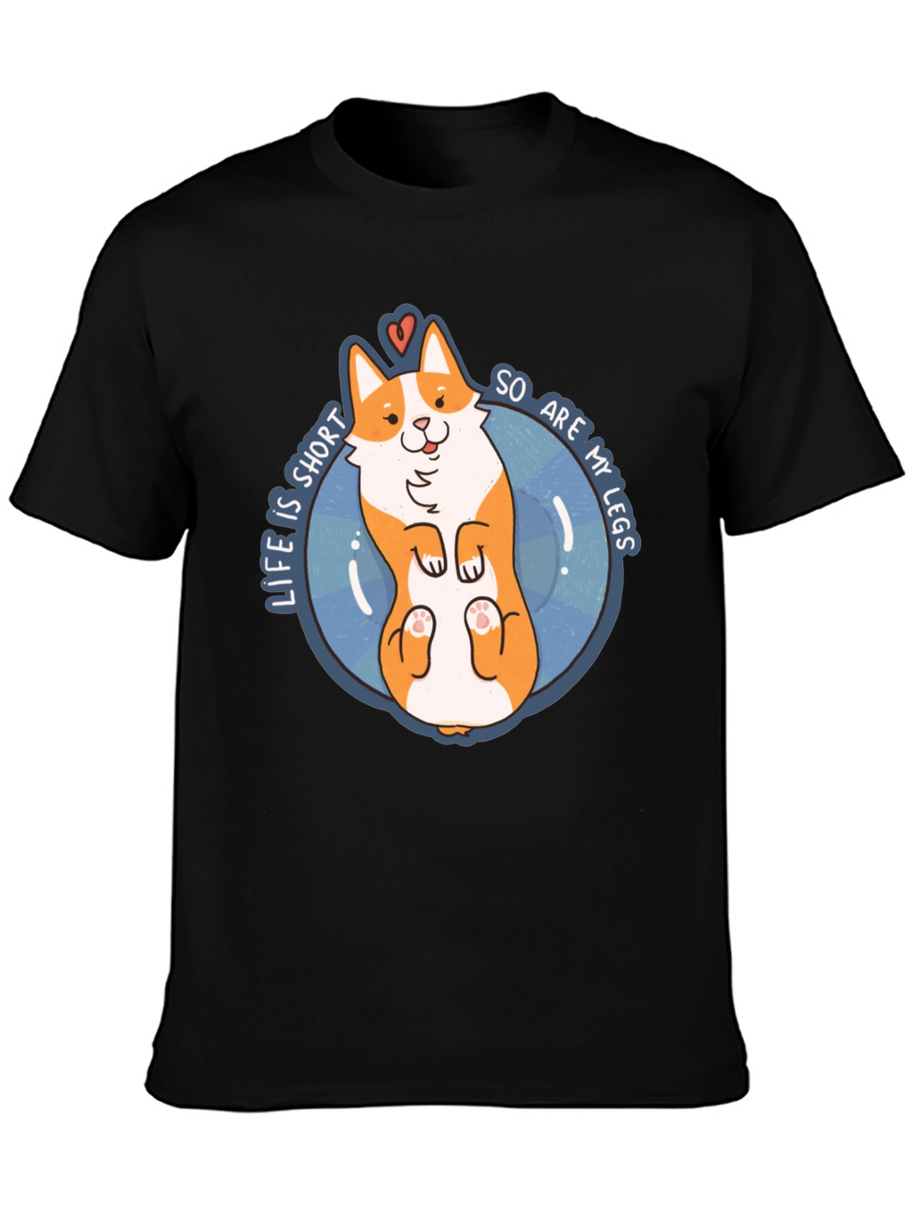 Corgi Short Legs Graphic T-Shirt