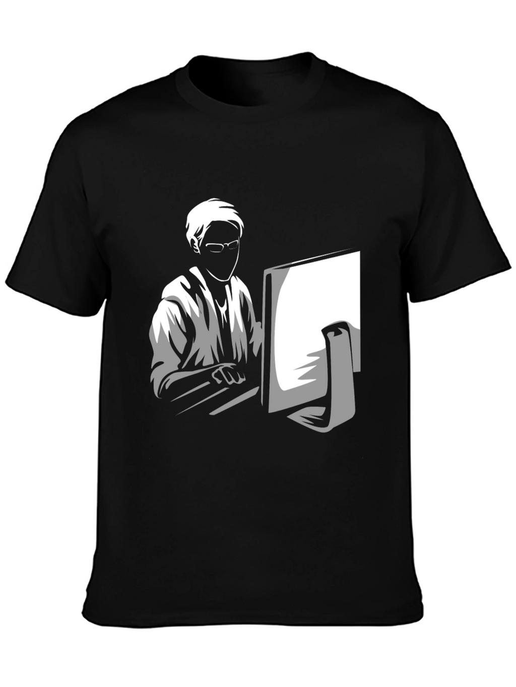 Gamer Style Black T-Shirt