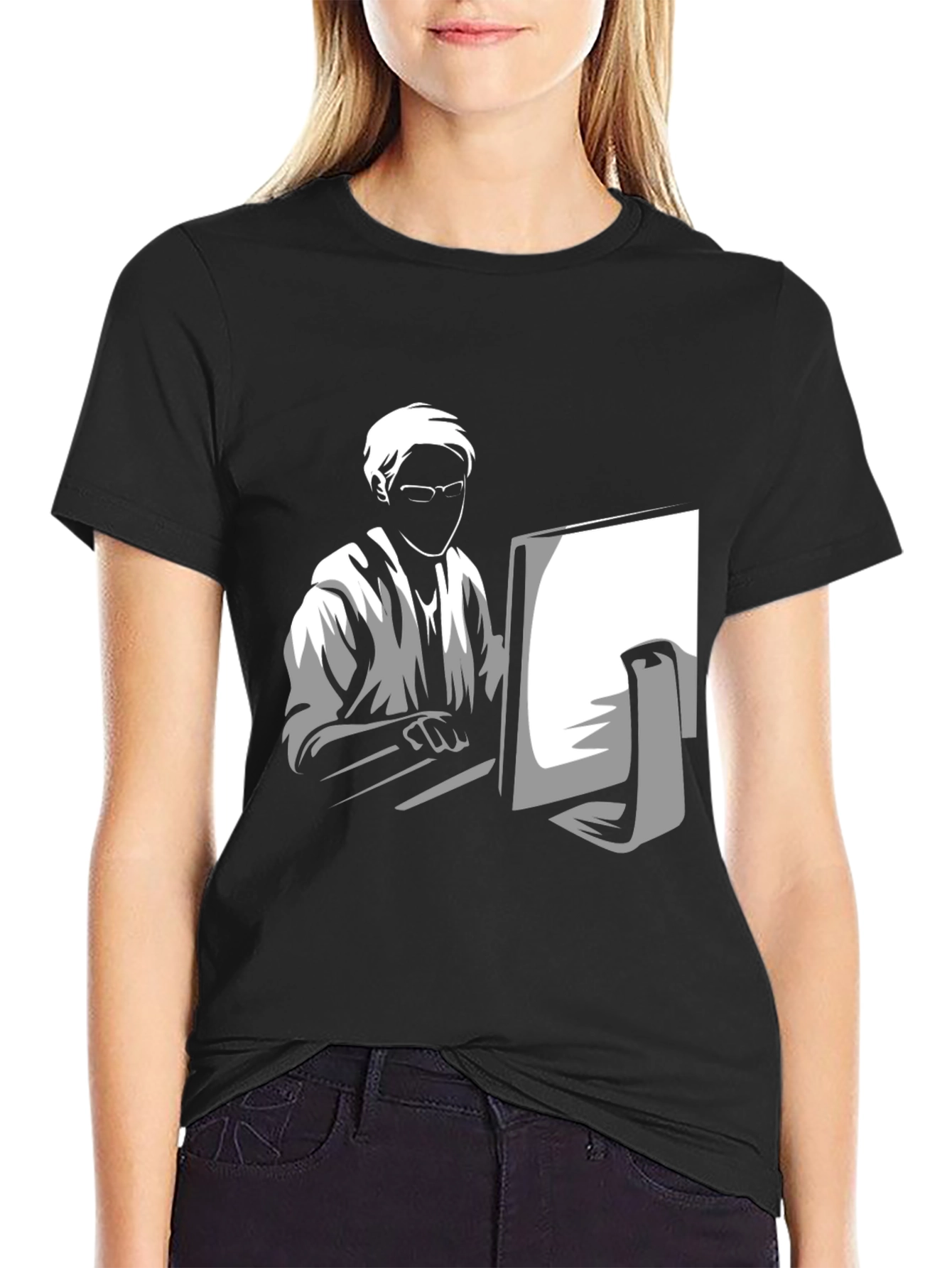 Gamer Style Black T-Shirt