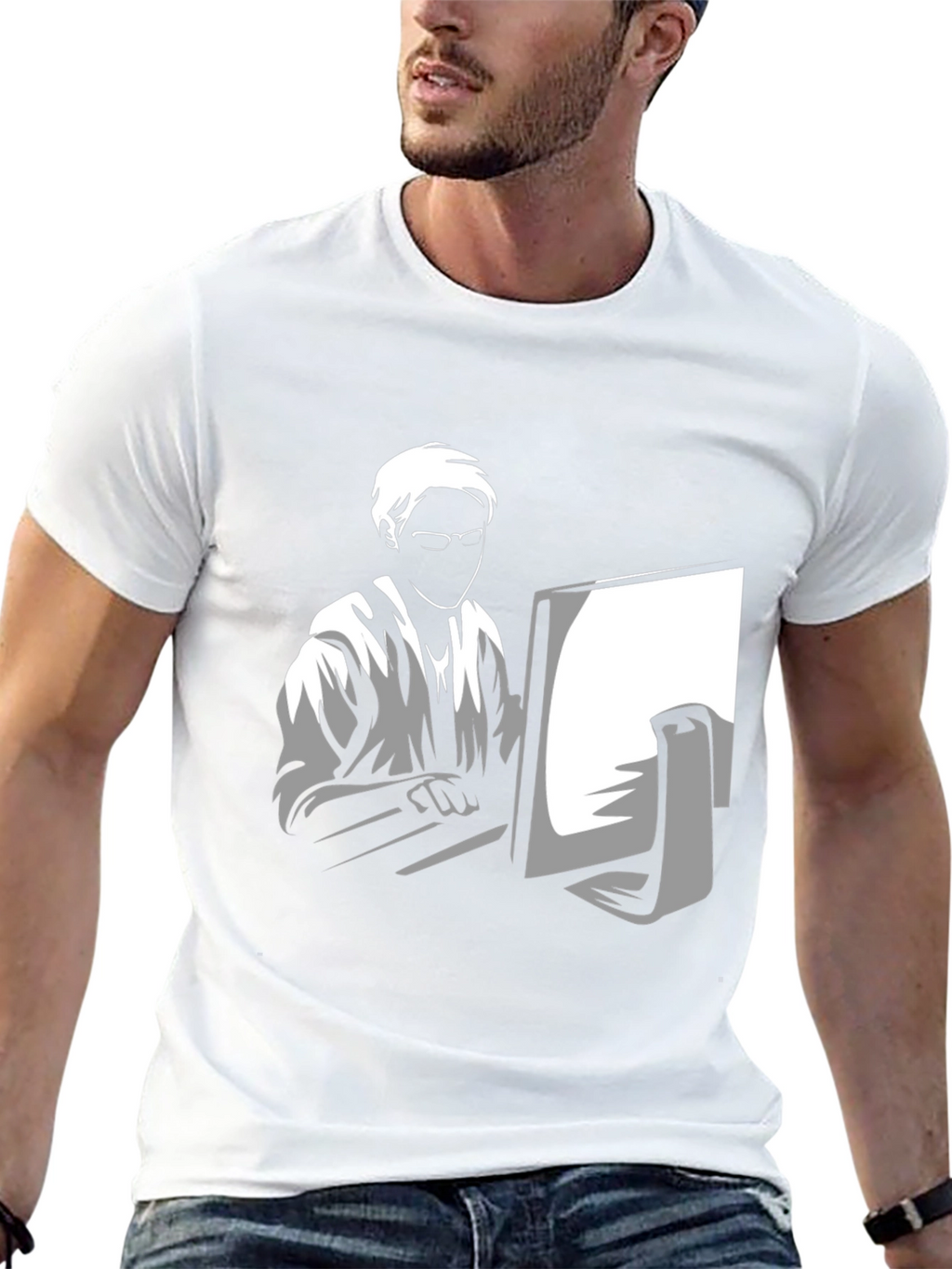 Gamer Style Black T-Shirt