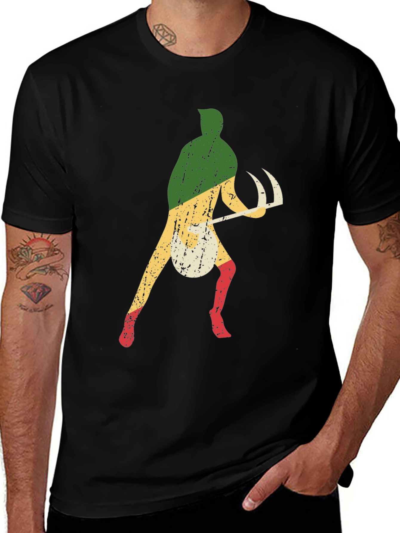 Retro Flag Harvester Graphic Tee
