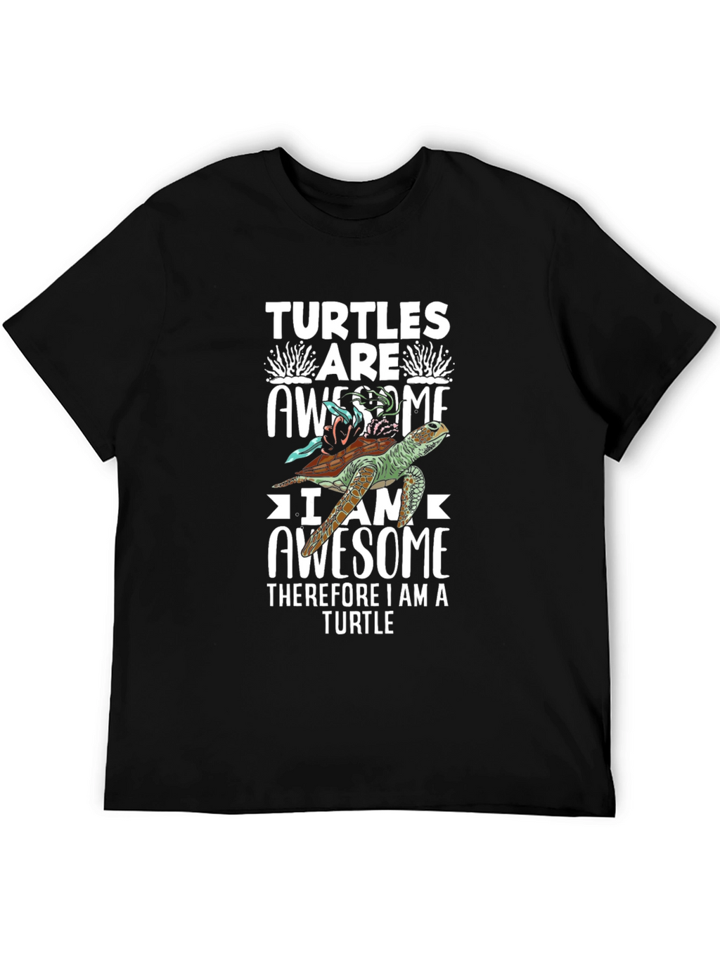 Awesome Turtle Graphic T-Shirt - Unisex