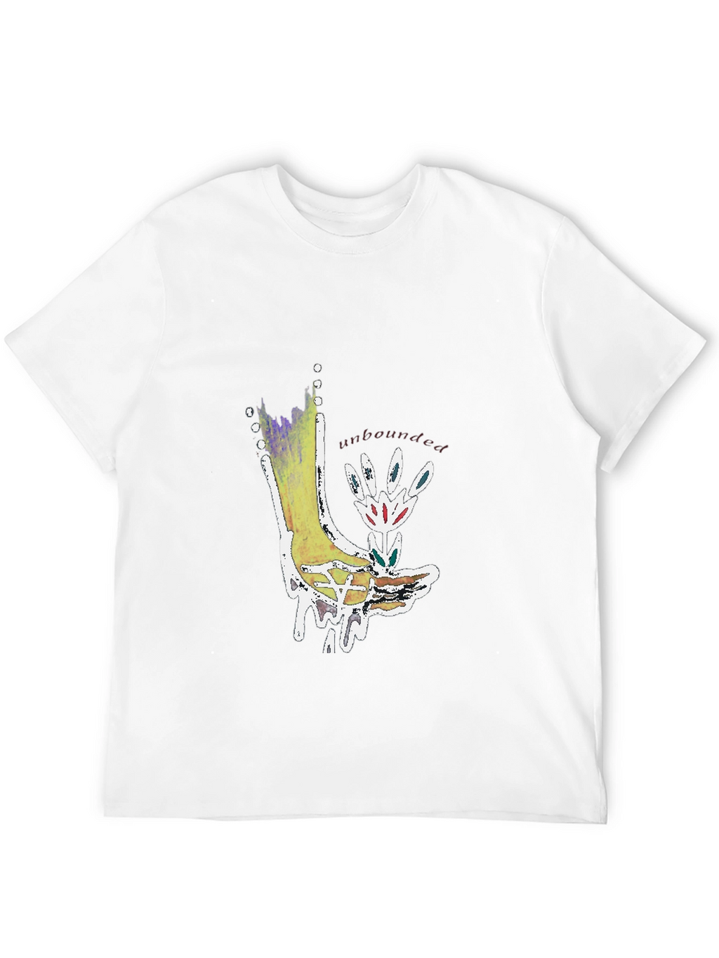 Unbounded Graphic Tee - Unique Artistic Design
