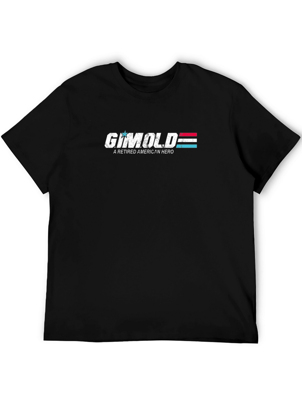 Gimold Retired American Hero Graphic T-Shirt