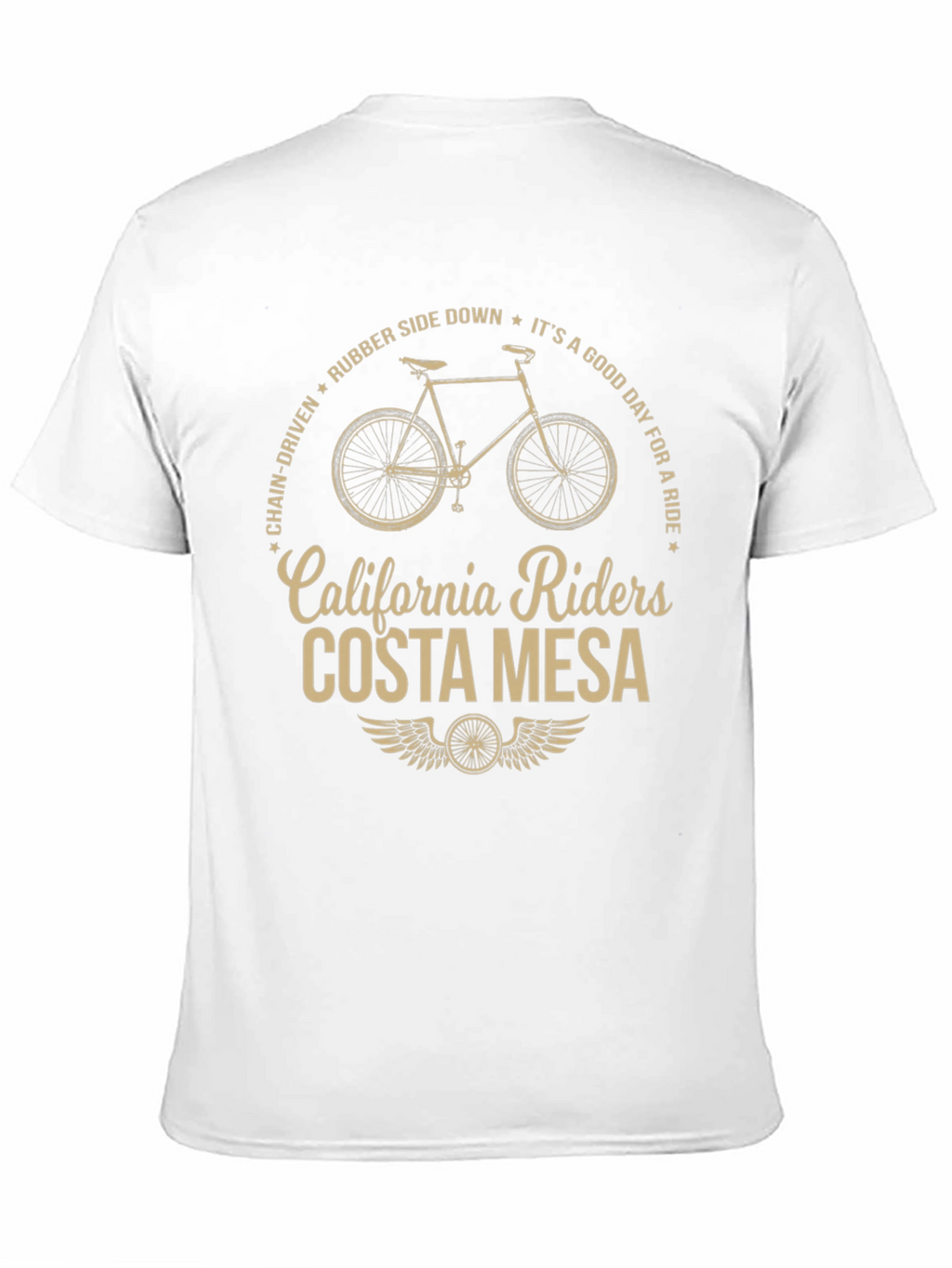 California Riders Costa Mesa Bike T-Shirt
