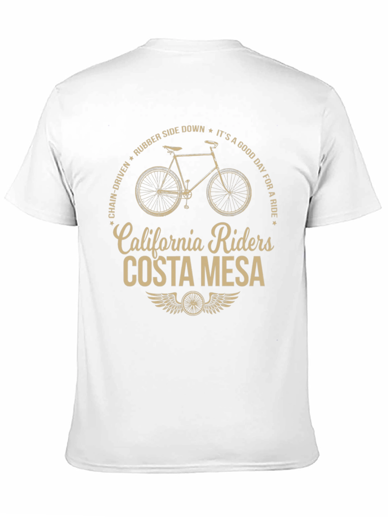 California Riders Costa Mesa Bike T-Shirt