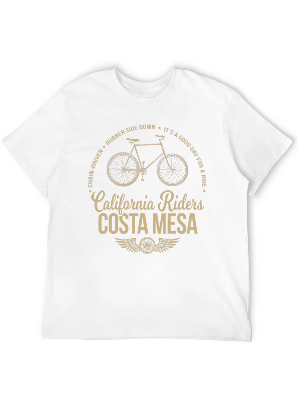 California Riders Costa Mesa Bike T-Shirt