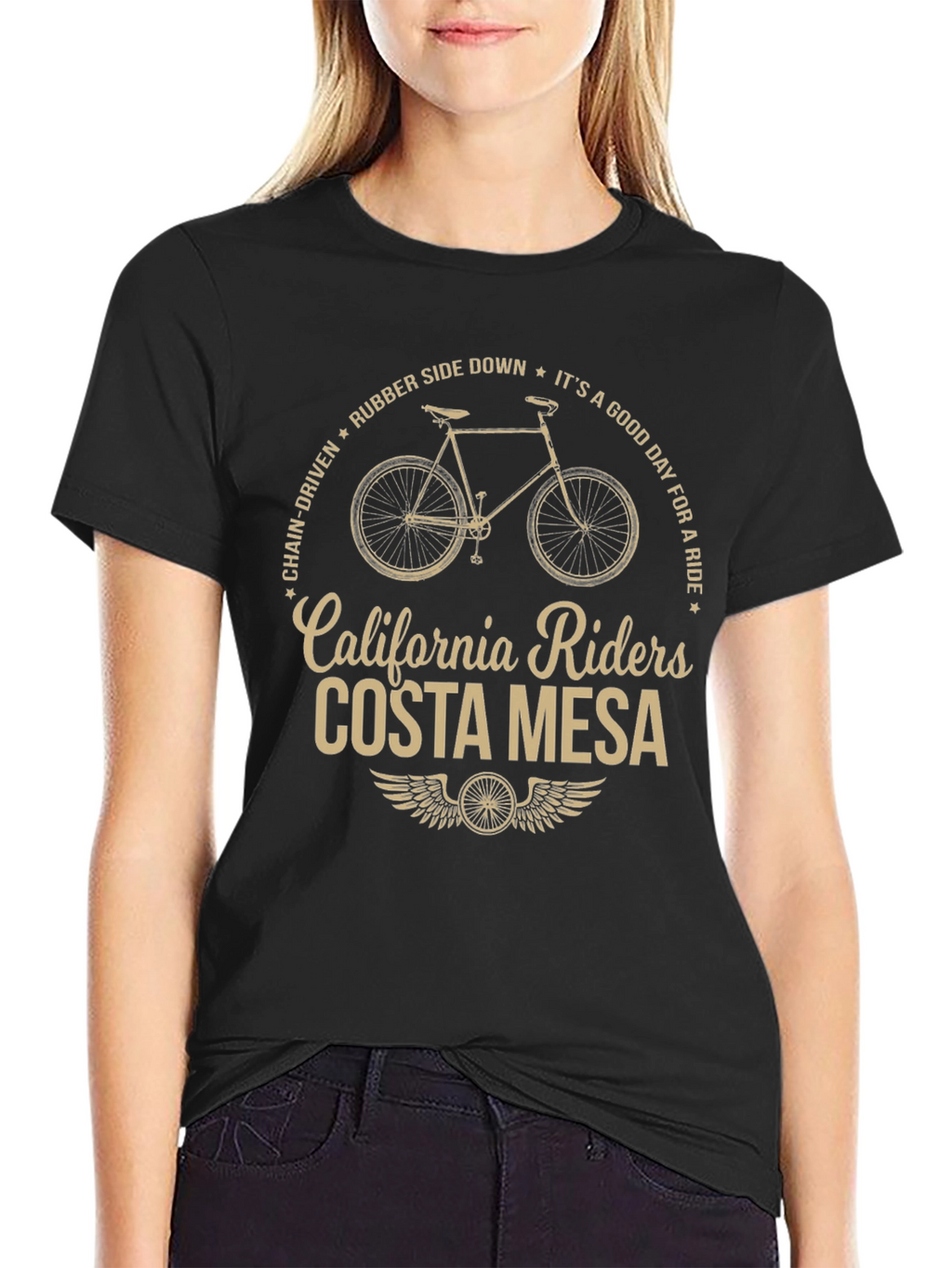 California Riders Costa Mesa Bike T-Shirt