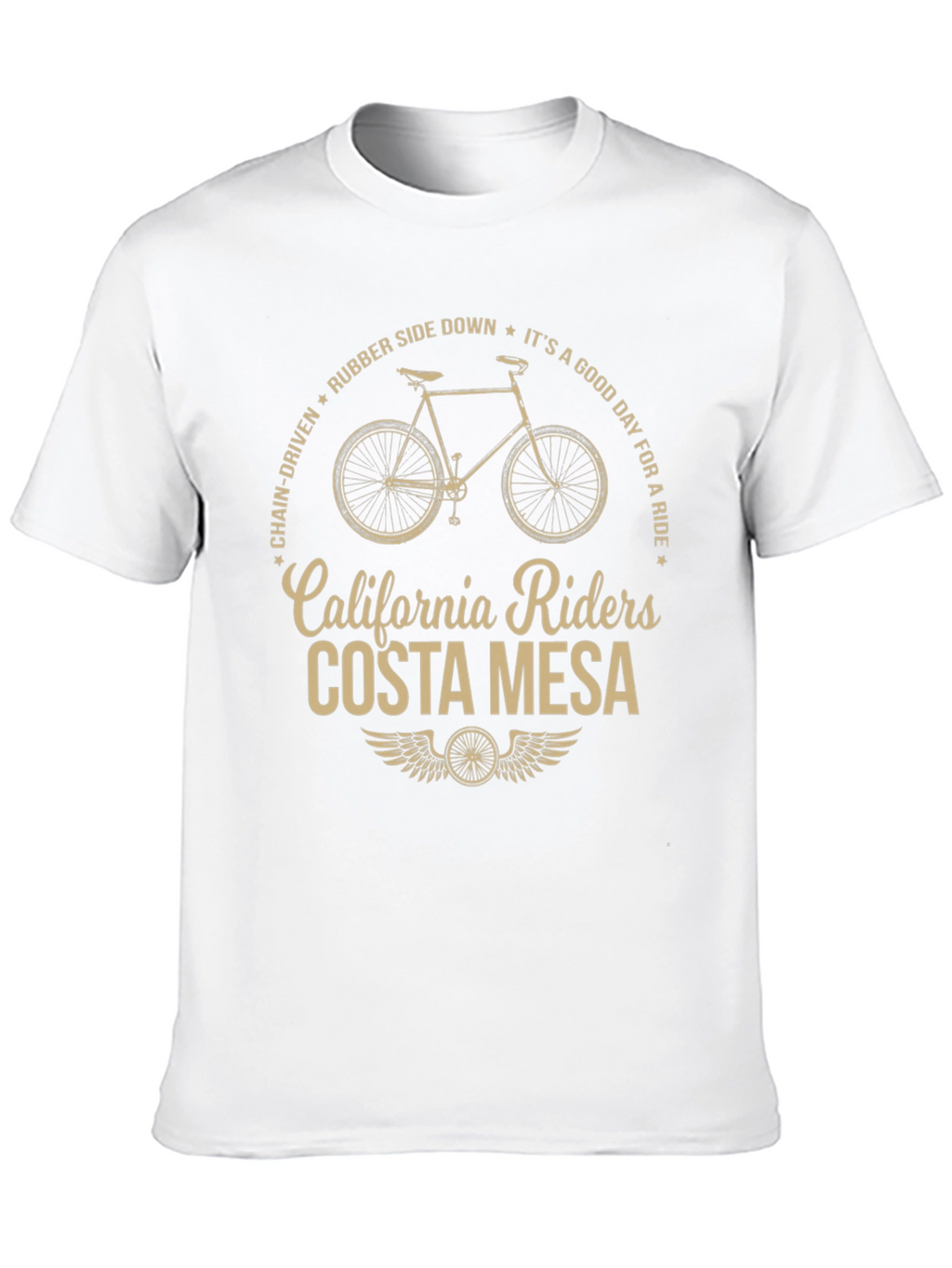 California Riders Costa Mesa Bike T-Shirt