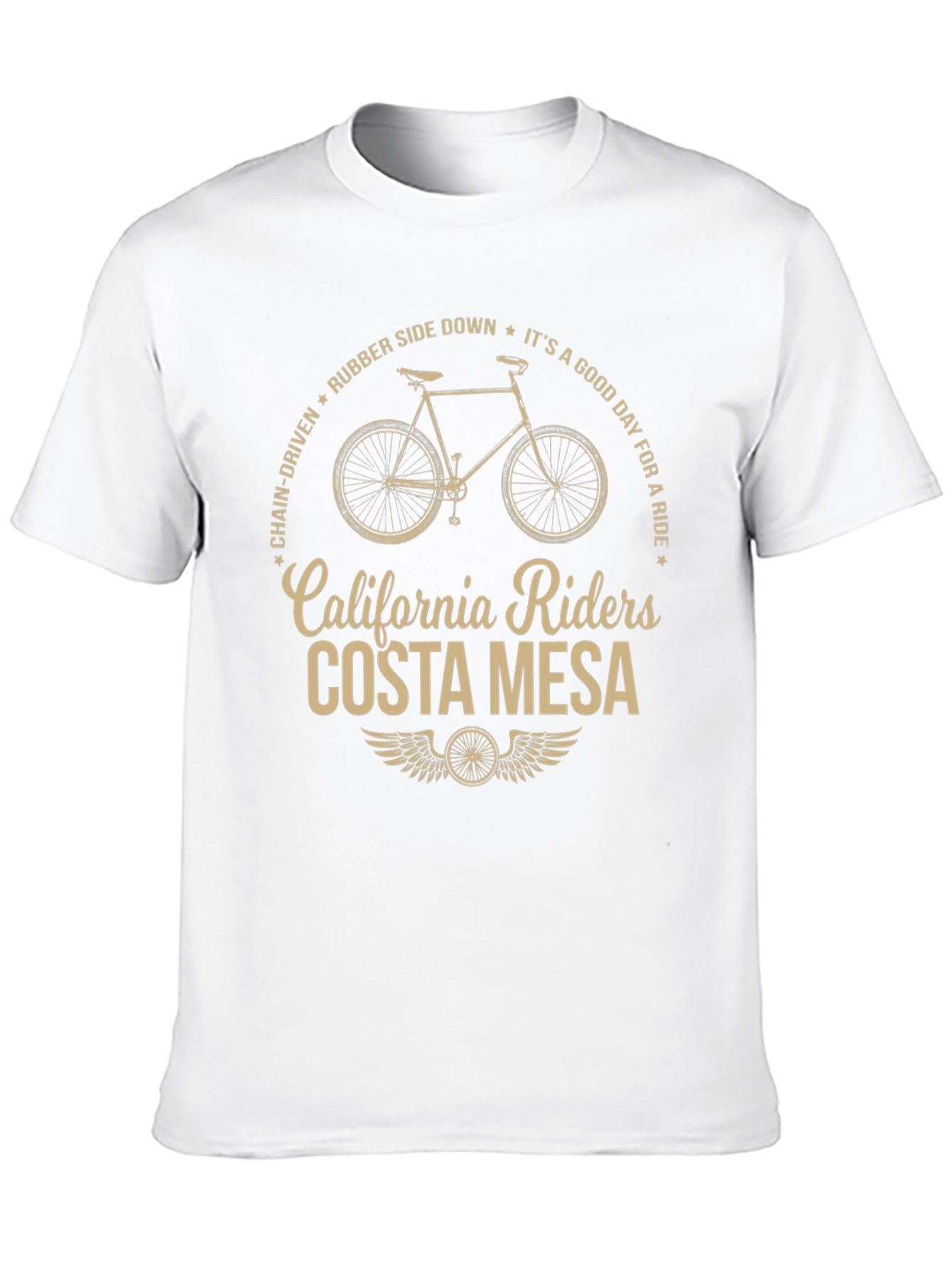California Riders Costa Mesa Bike T-Shirt