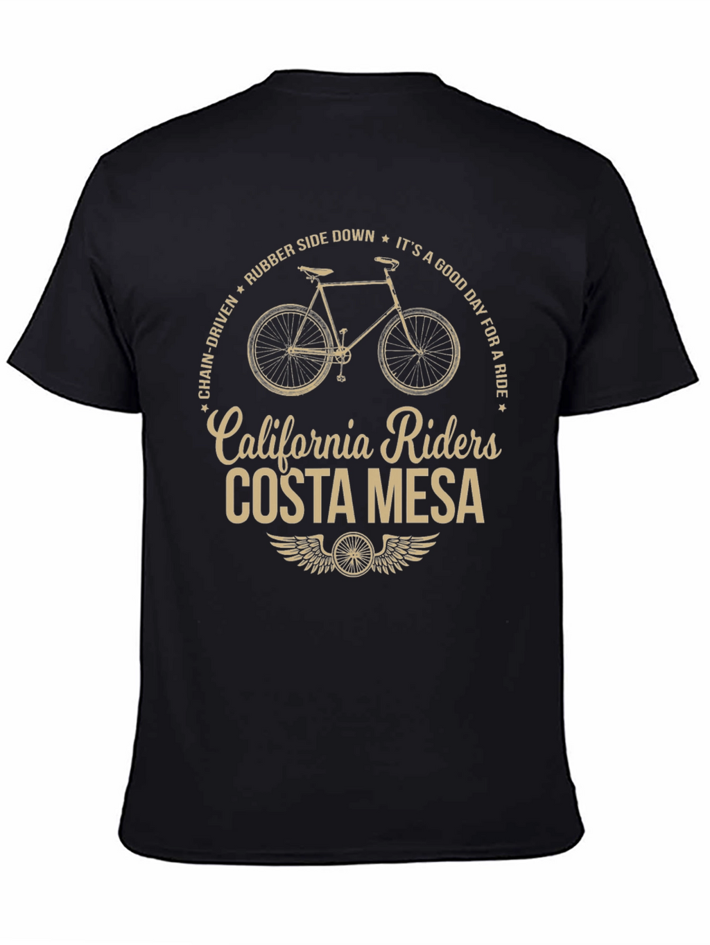 California Riders Costa Mesa Bike T-Shirt