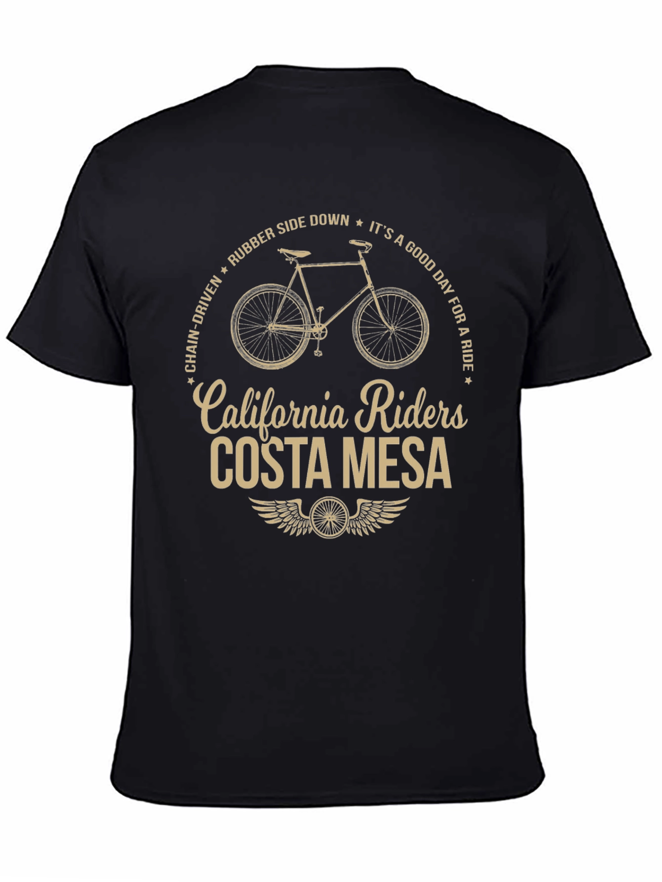California Riders Costa Mesa Bike T-Shirt