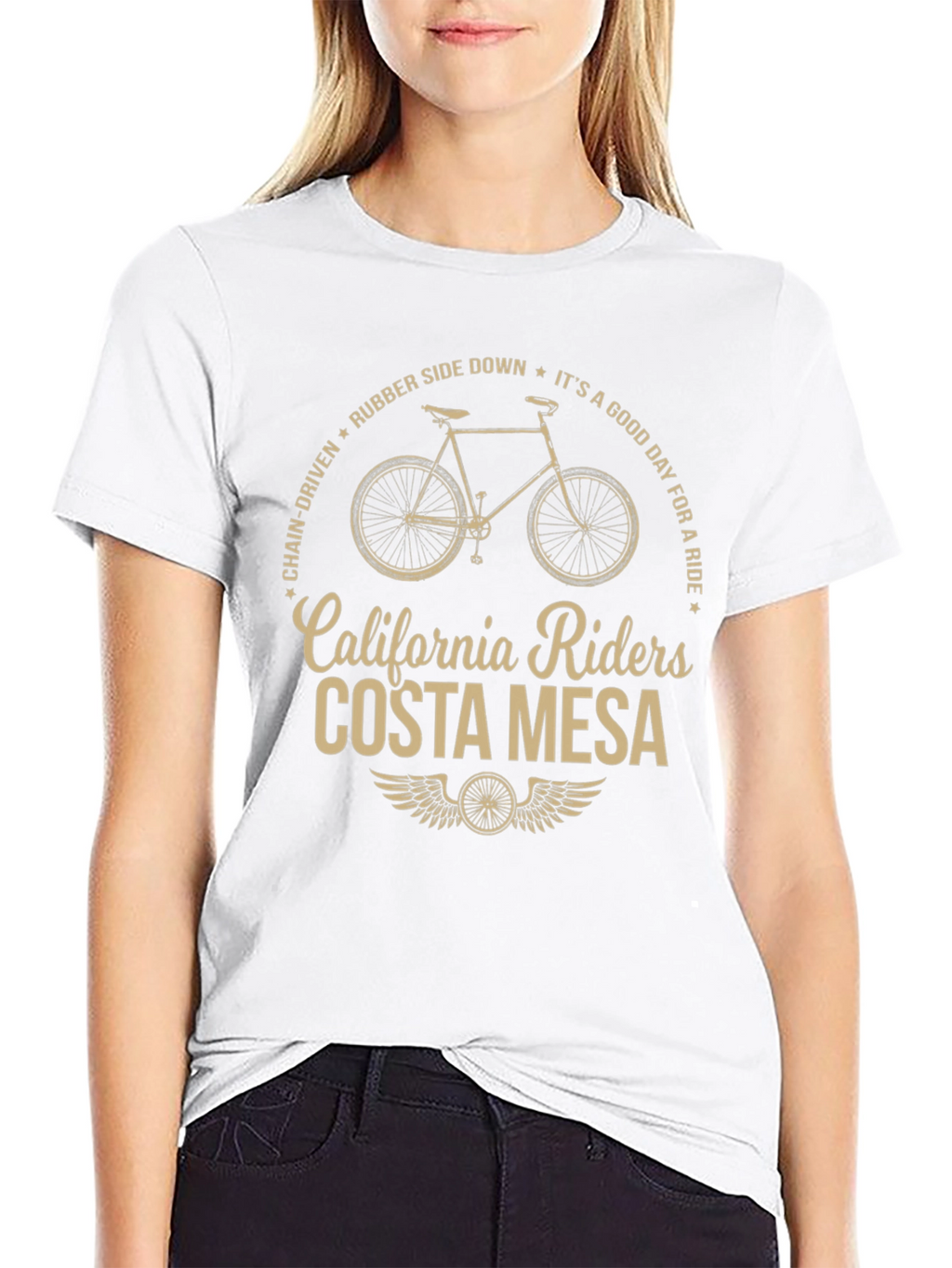 California Riders Costa Mesa Bike T-Shirt