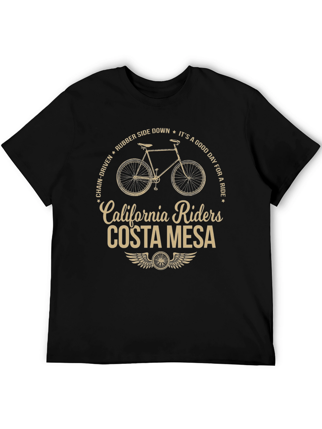 California Riders Costa Mesa Bike T-Shirt