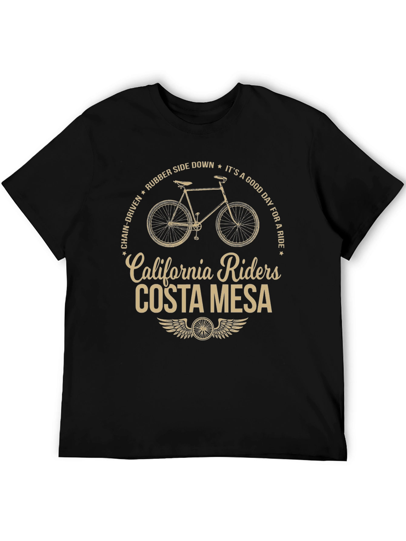 California Riders Costa Mesa Bike T-Shirt