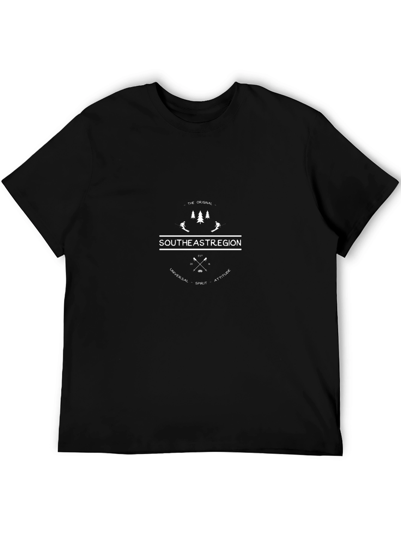 Southeast Region Graphic Tee - Black Casual T-Shirt