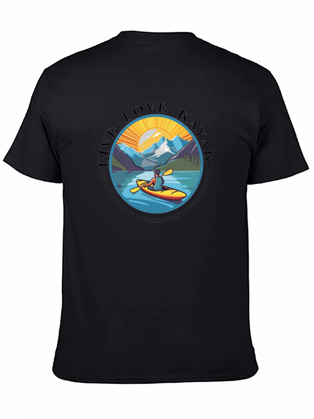 Live Love Kayak T-Shirt - Adventure Ready Tee