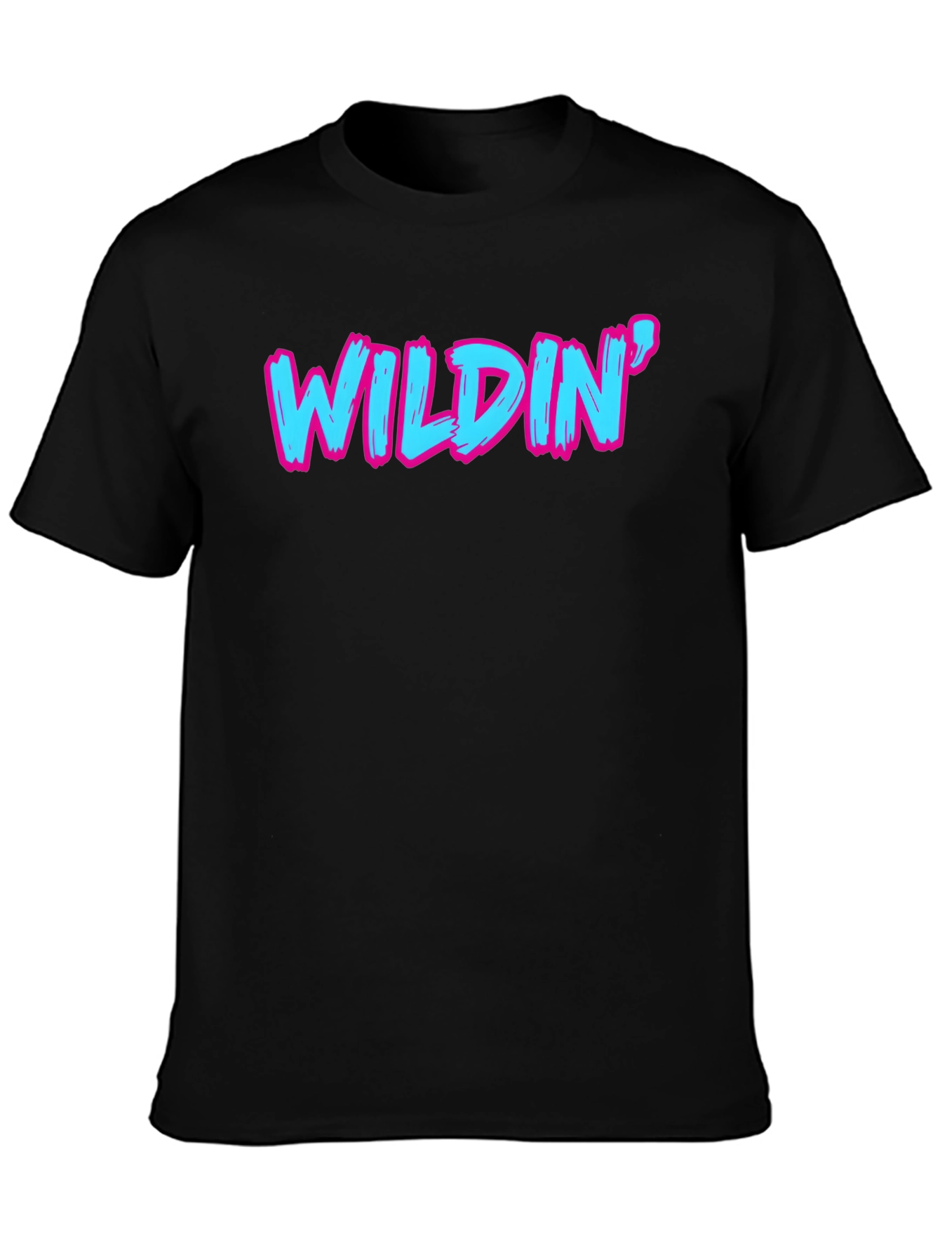Wildin Graphic Tee - Bold Statement T-Shirt