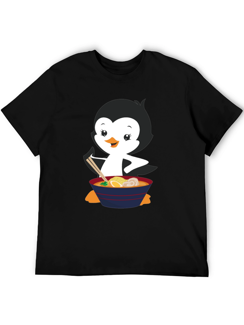 Ramen Penguin Graphic Tee