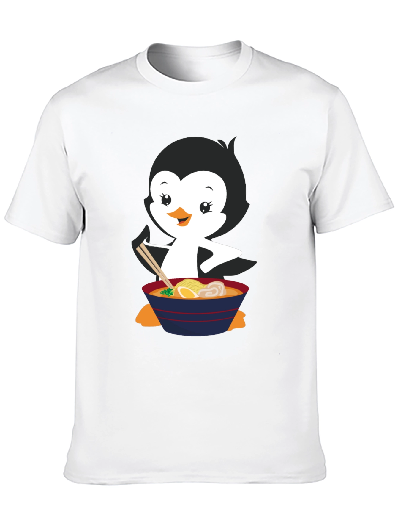 Ramen Penguin Graphic Tee