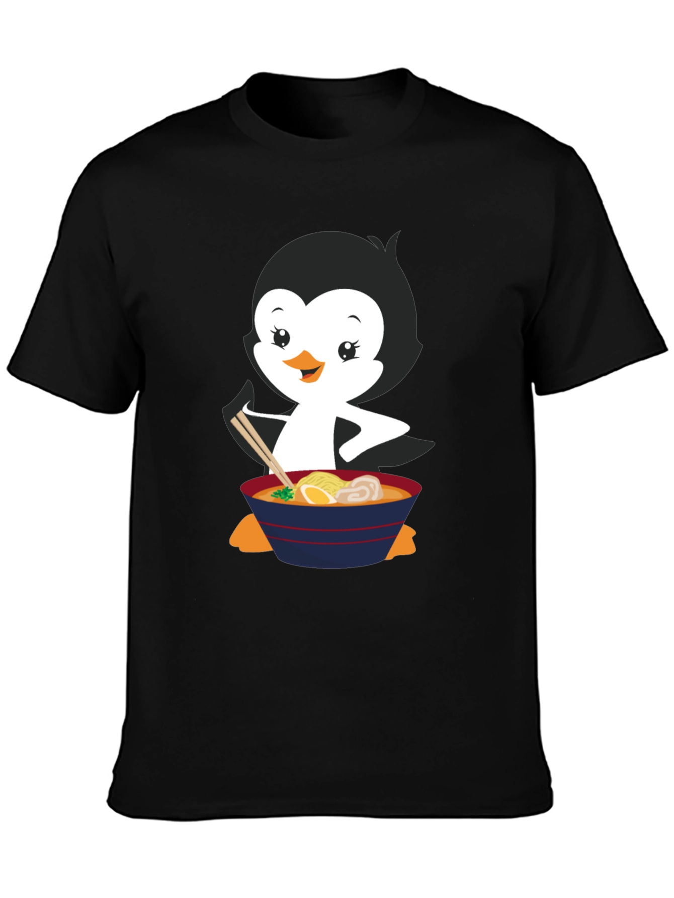Ramen Penguin Graphic Tee