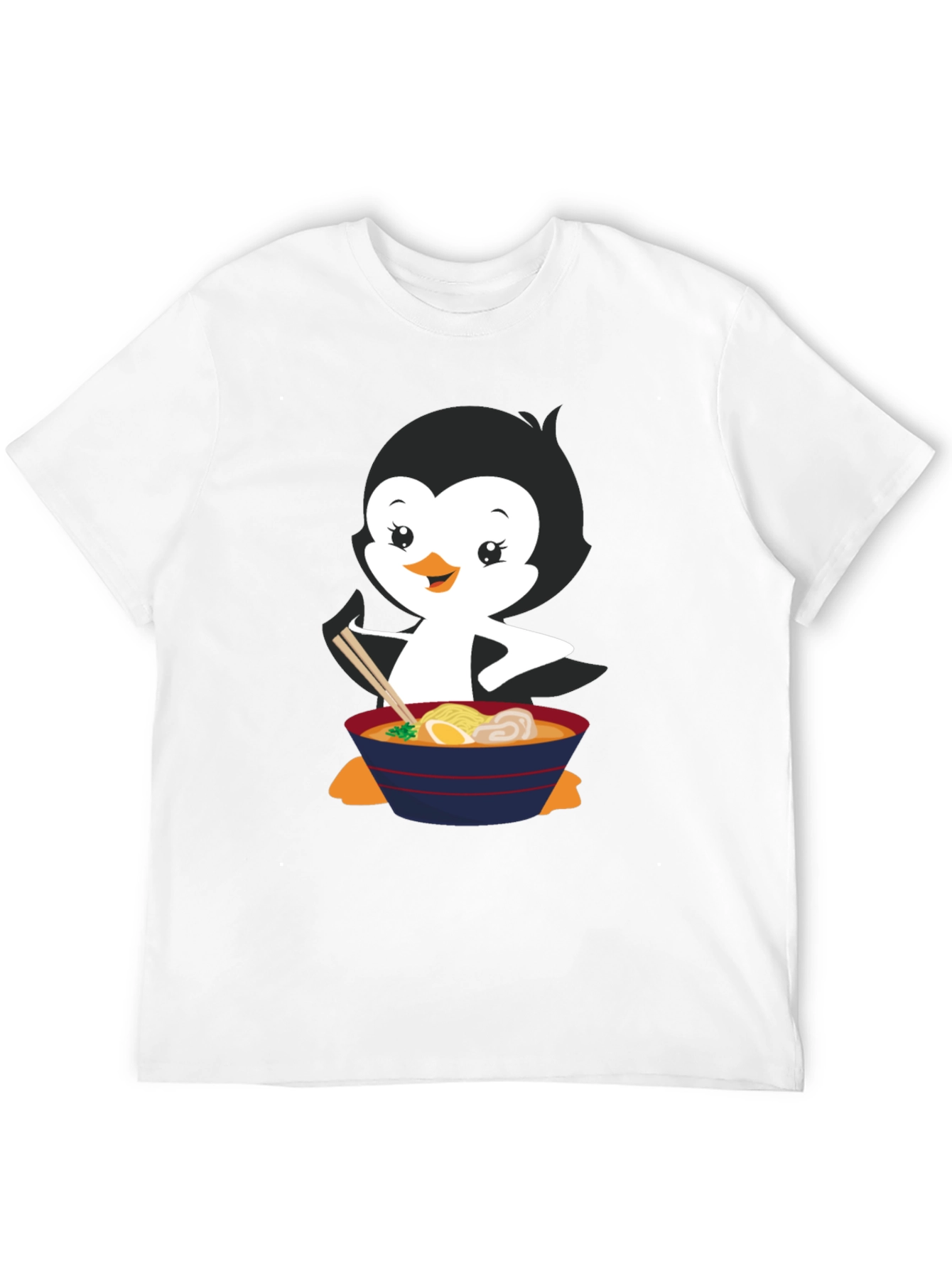 Ramen Penguin Graphic Tee