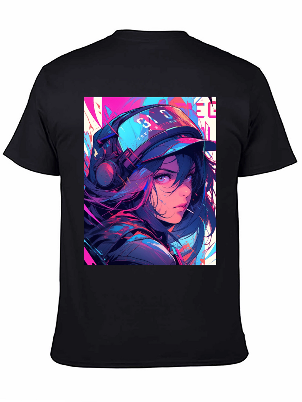 Anime Girl Graphic T-Shirt - Stylish Streetwear