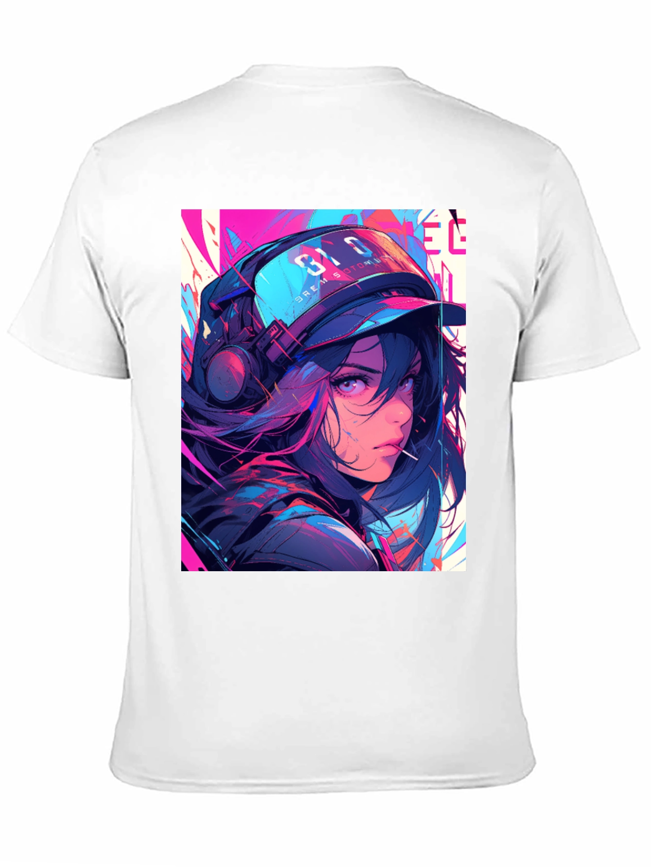 Anime Girl Graphic T-Shirt - Stylish Streetwear