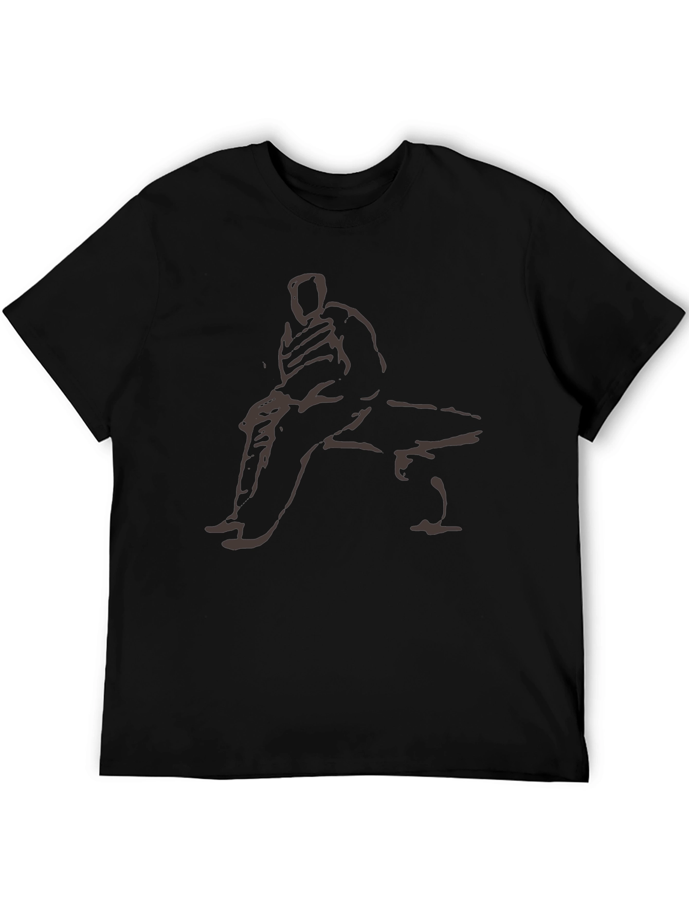 Sketch Art Graphic T-Shirt - Casual Comfort