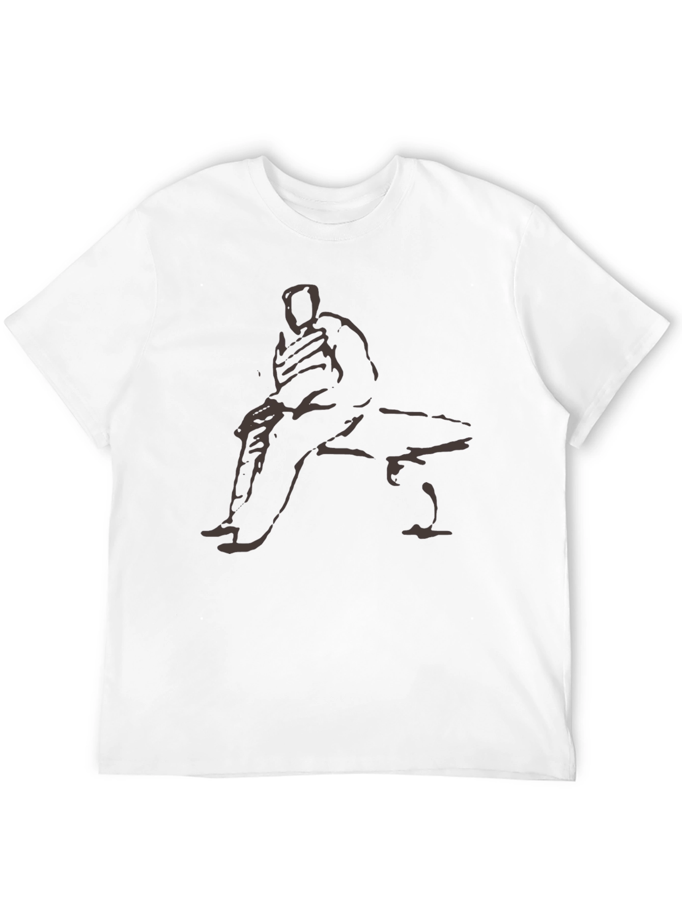 Sketch Art Graphic T-Shirt - Casual Comfort