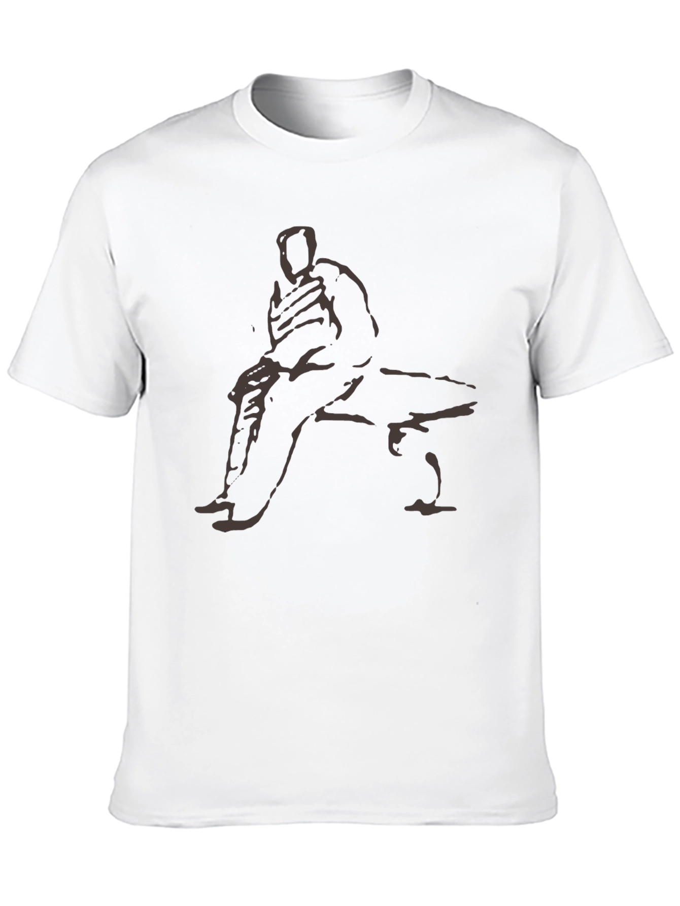 Sketch Art Graphic T-Shirt - Casual Comfort