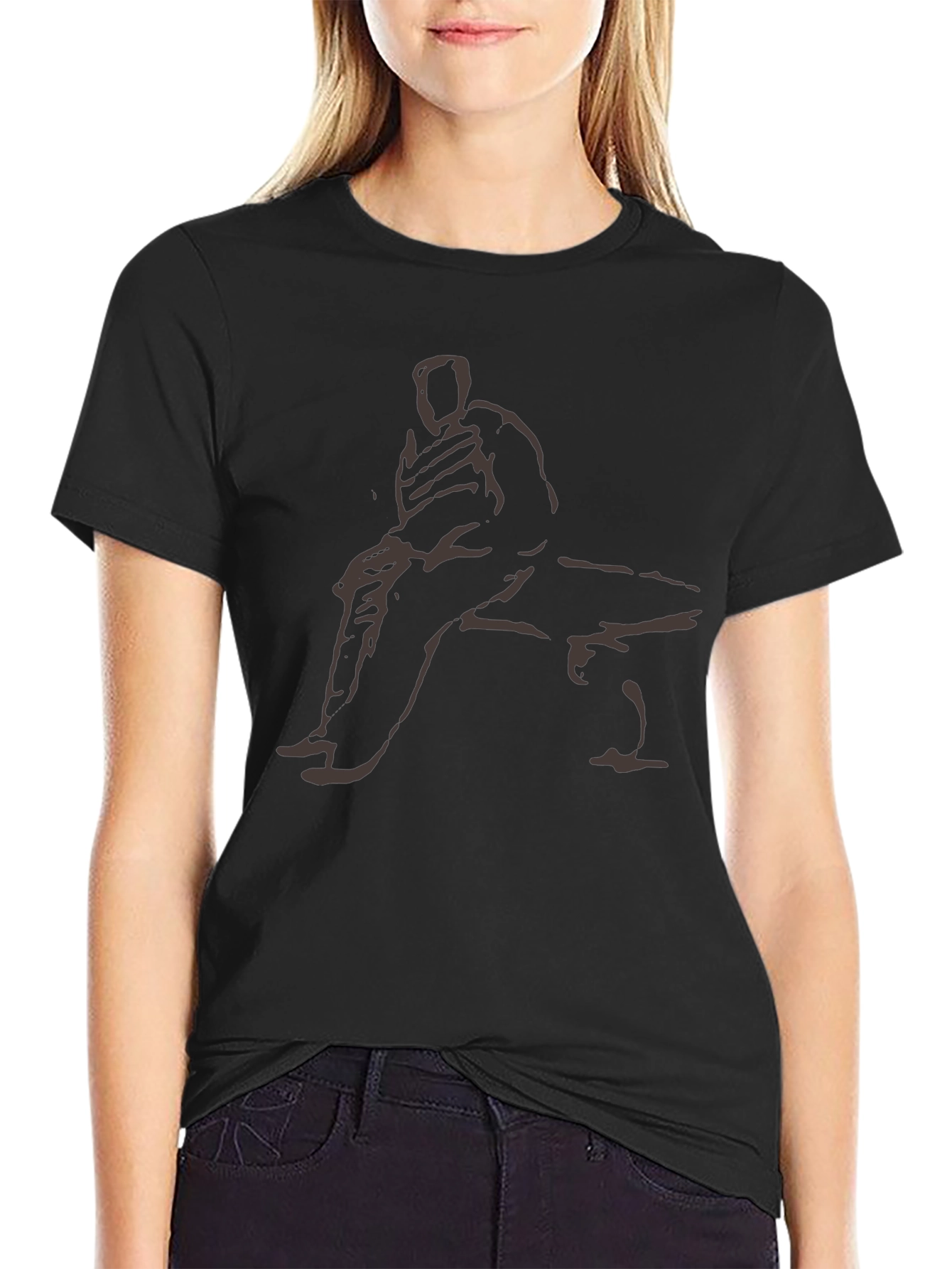 Sketch Art Graphic T-Shirt - Casual Comfort