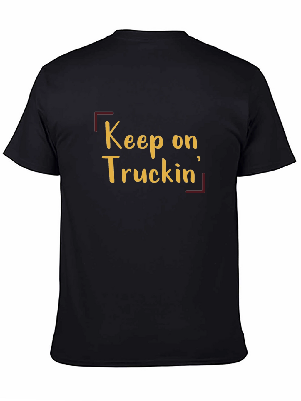Keep On Truckin Graphic Tee - Black
