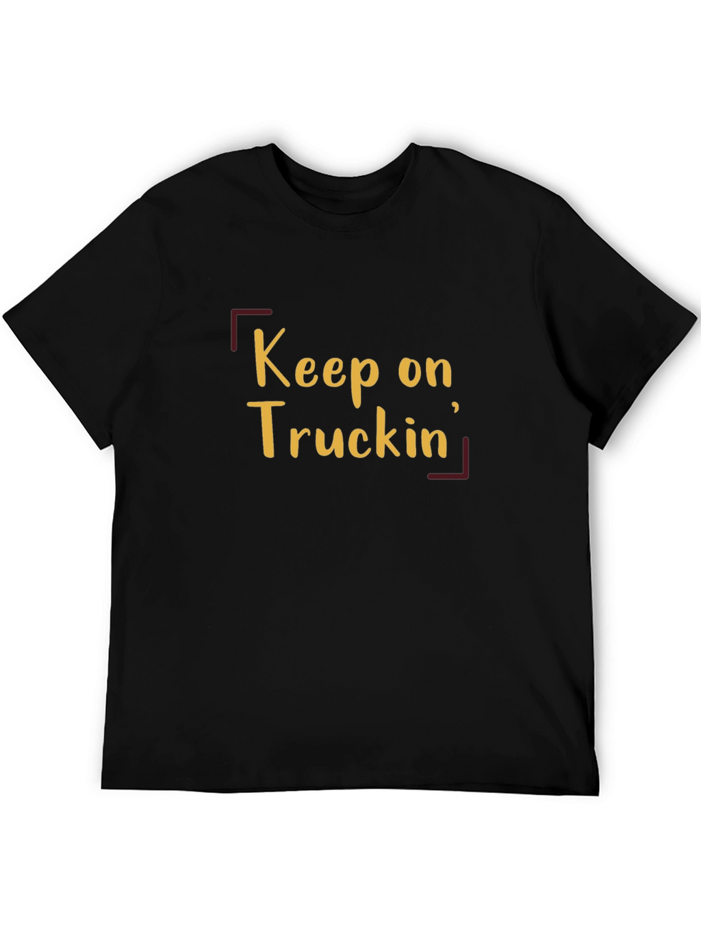 Keep On Truckin Graphic Tee - Black