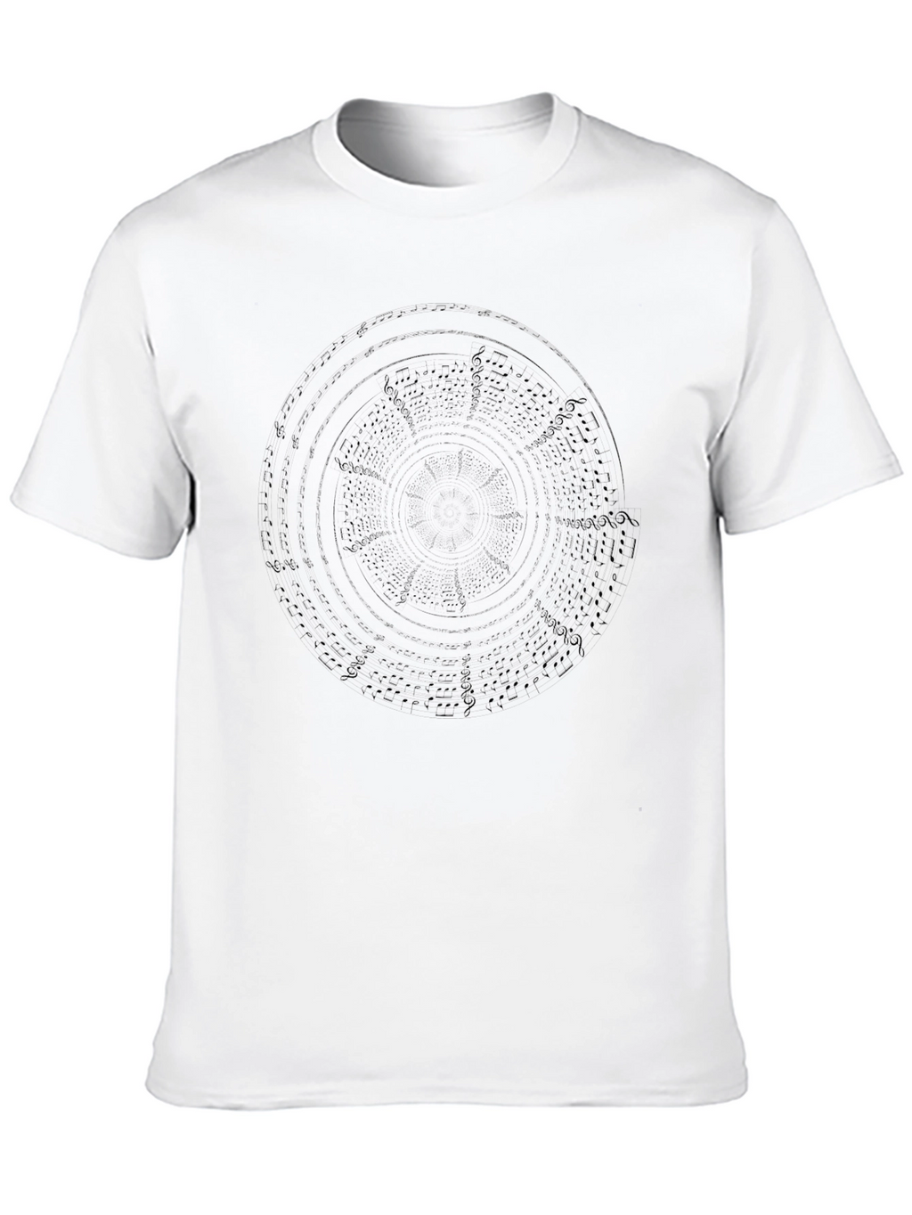 Mens Black Graphic Print T-Shirt