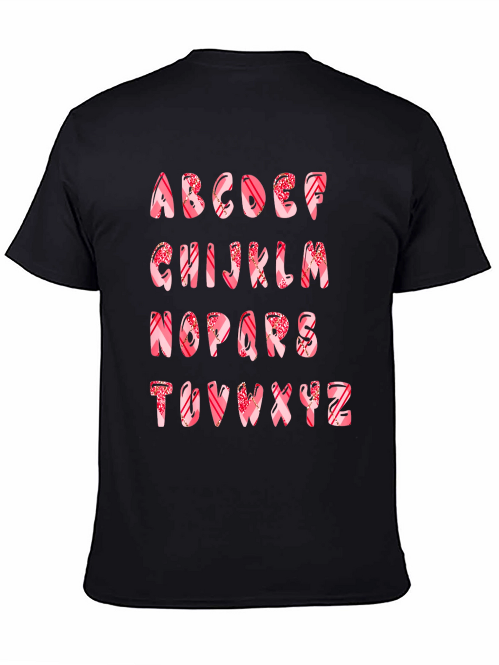 Candy Alphabet T-Shirt - Sweet & Stylish!