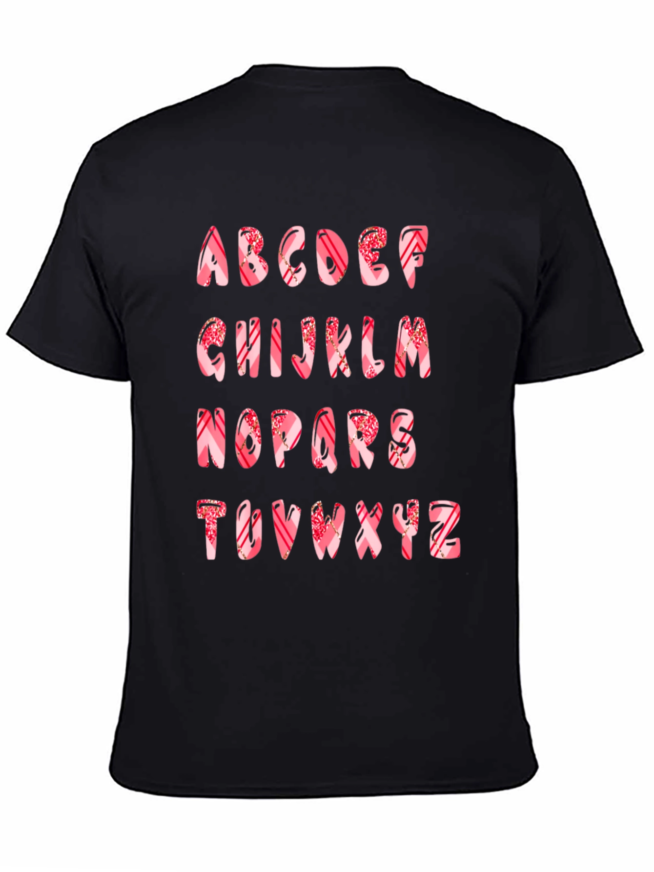 Candy Alphabet T-Shirt - Sweet & Stylish!