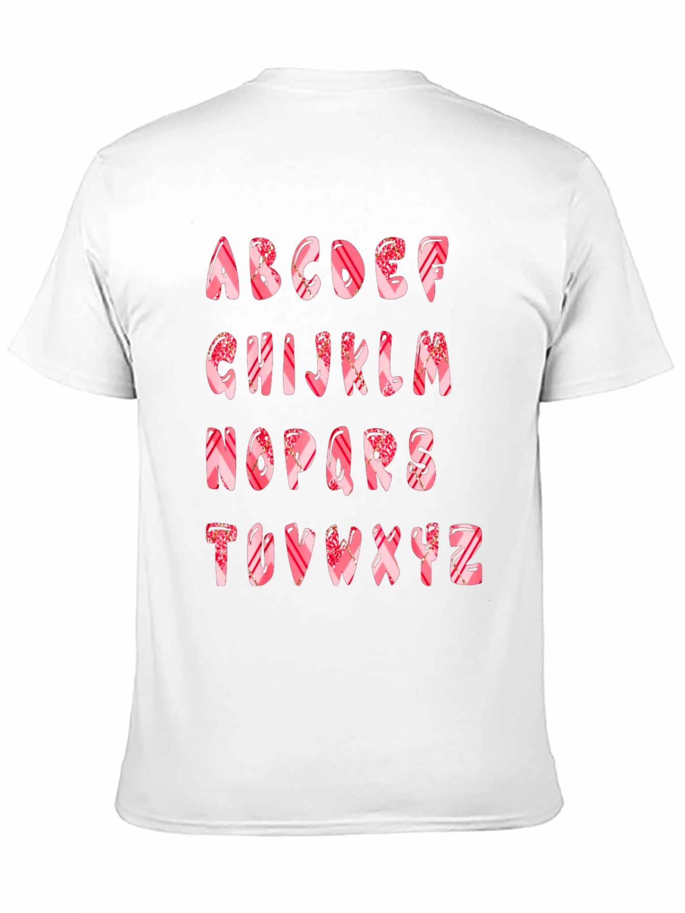 Candy Alphabet T-Shirt - Sweet & Stylish!