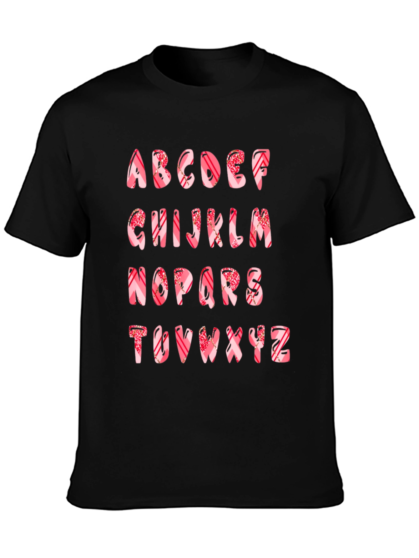 Candy Alphabet T-Shirt - Sweet & Stylish!