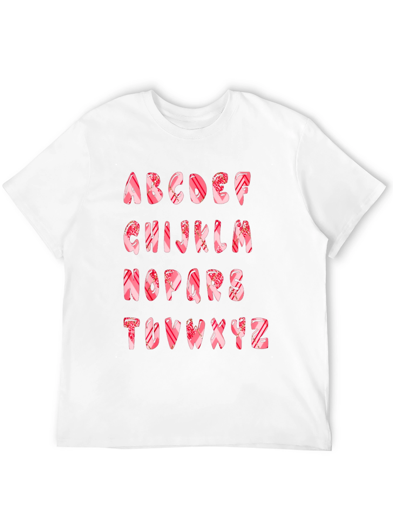 Candy Alphabet T-Shirt - Sweet & Stylish!