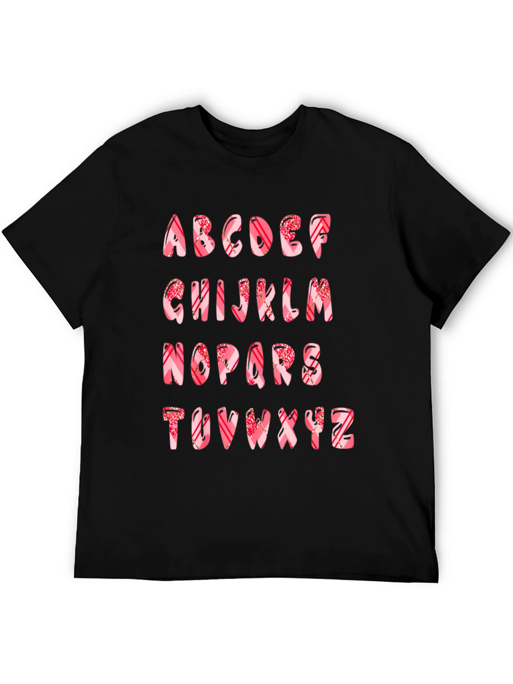 Candy Alphabet T-Shirt - Sweet & Stylish!