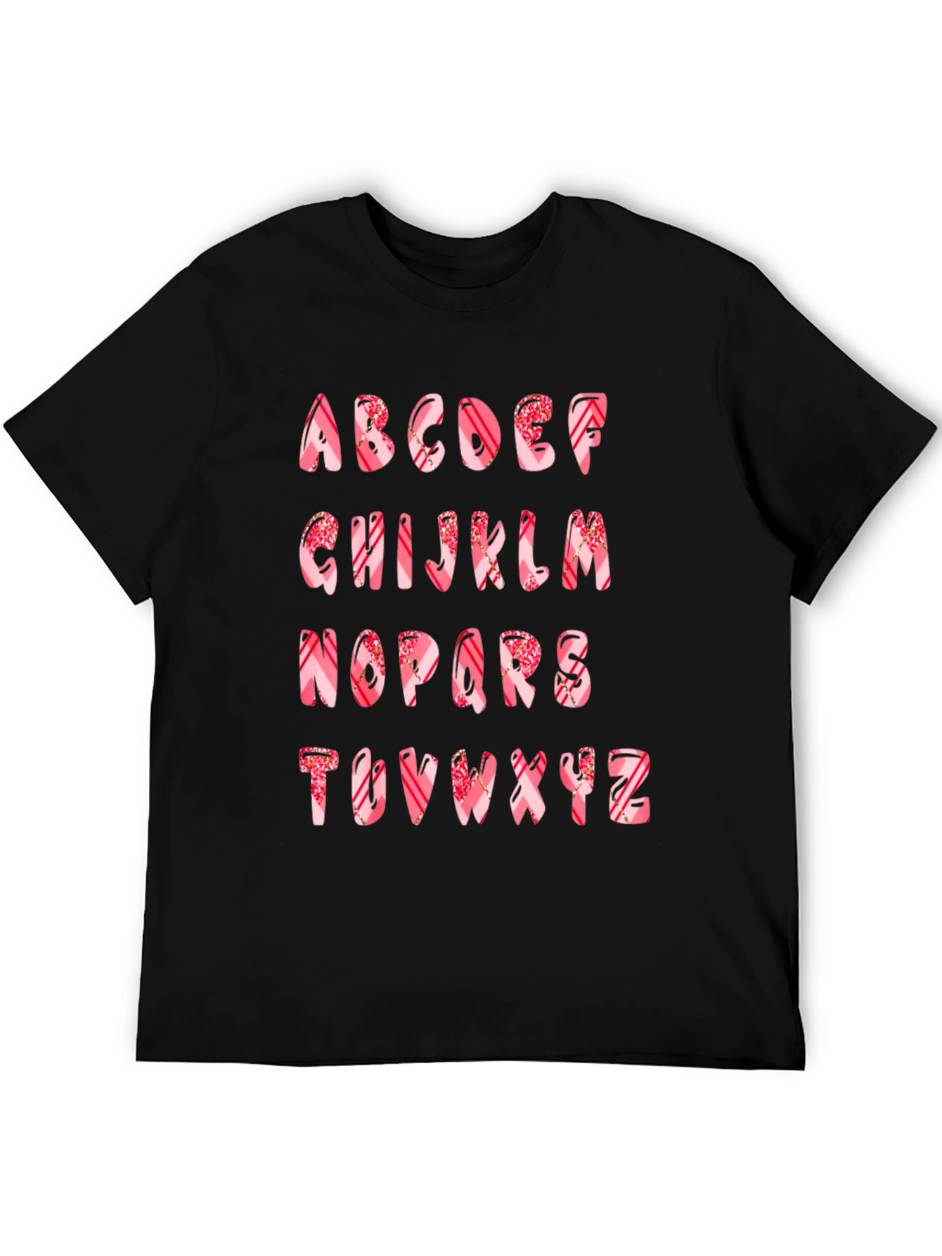 Candy Alphabet T-Shirt - Sweet & Stylish!