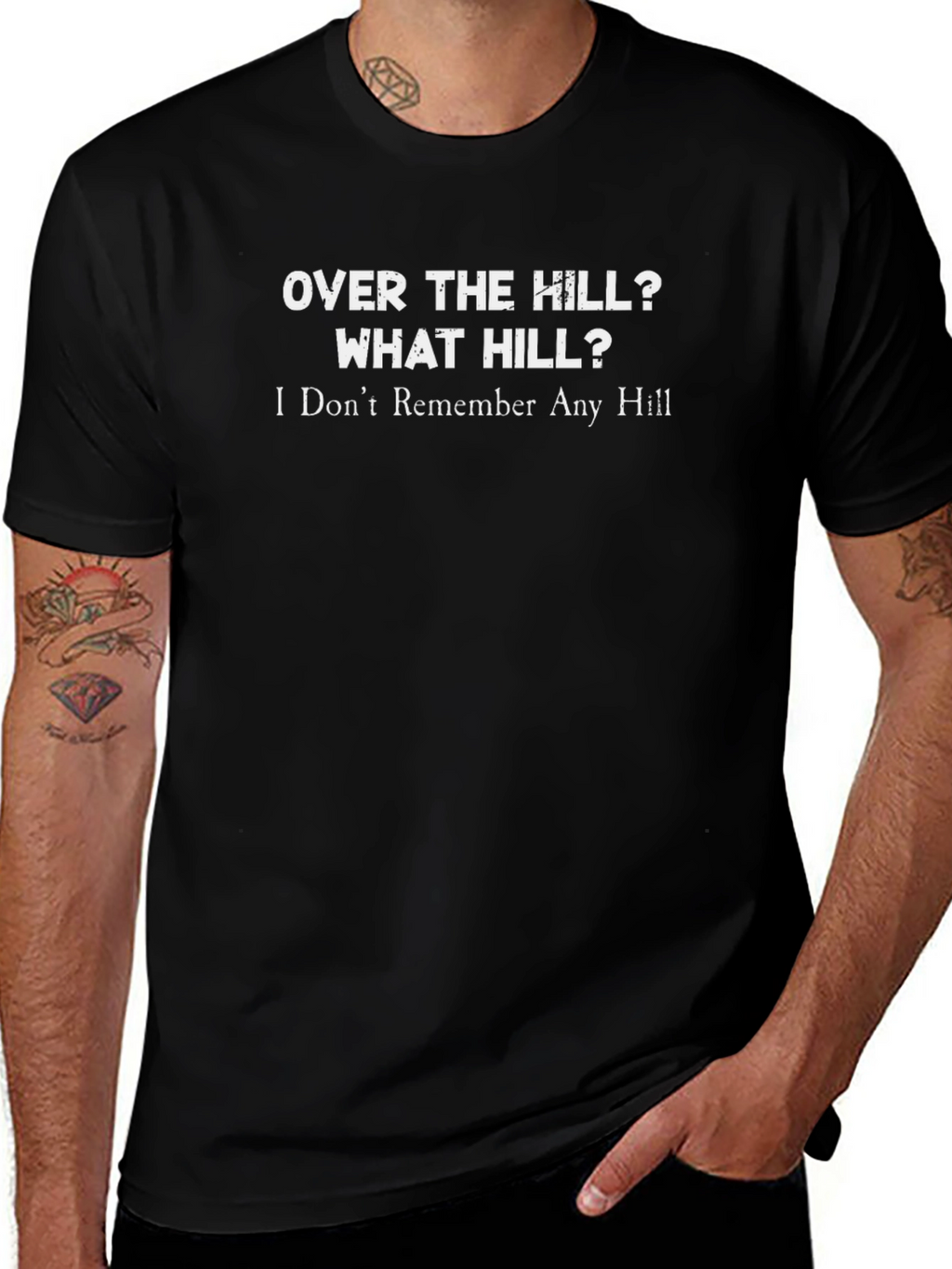 Over the Hill T-Shirt: Funny Birthday Gift