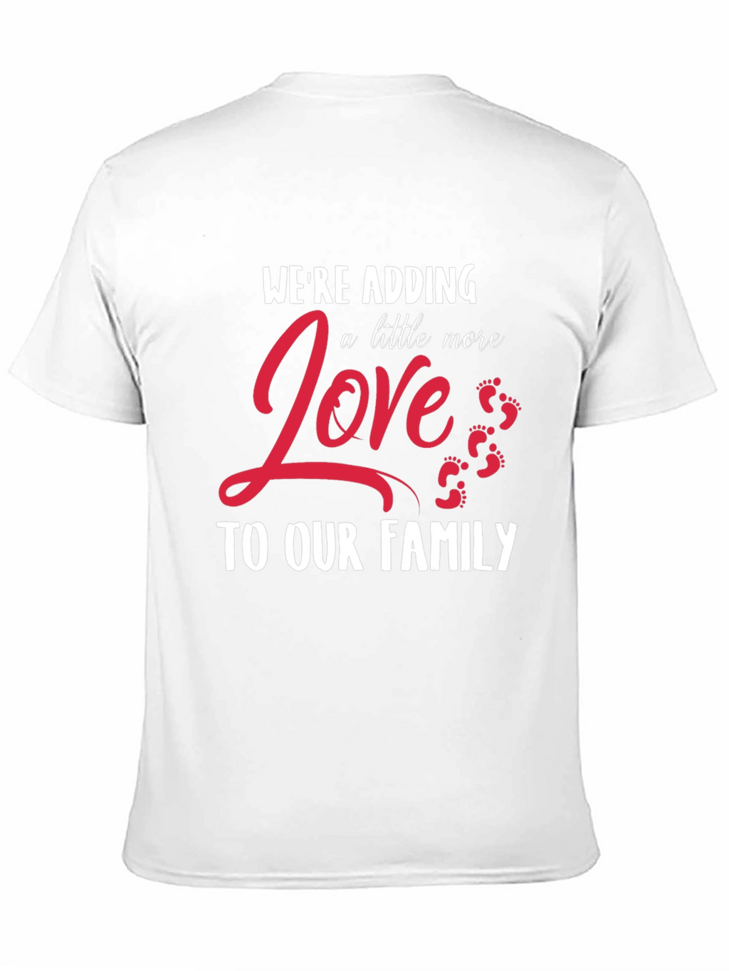 Adding Love Family Graphic Tee