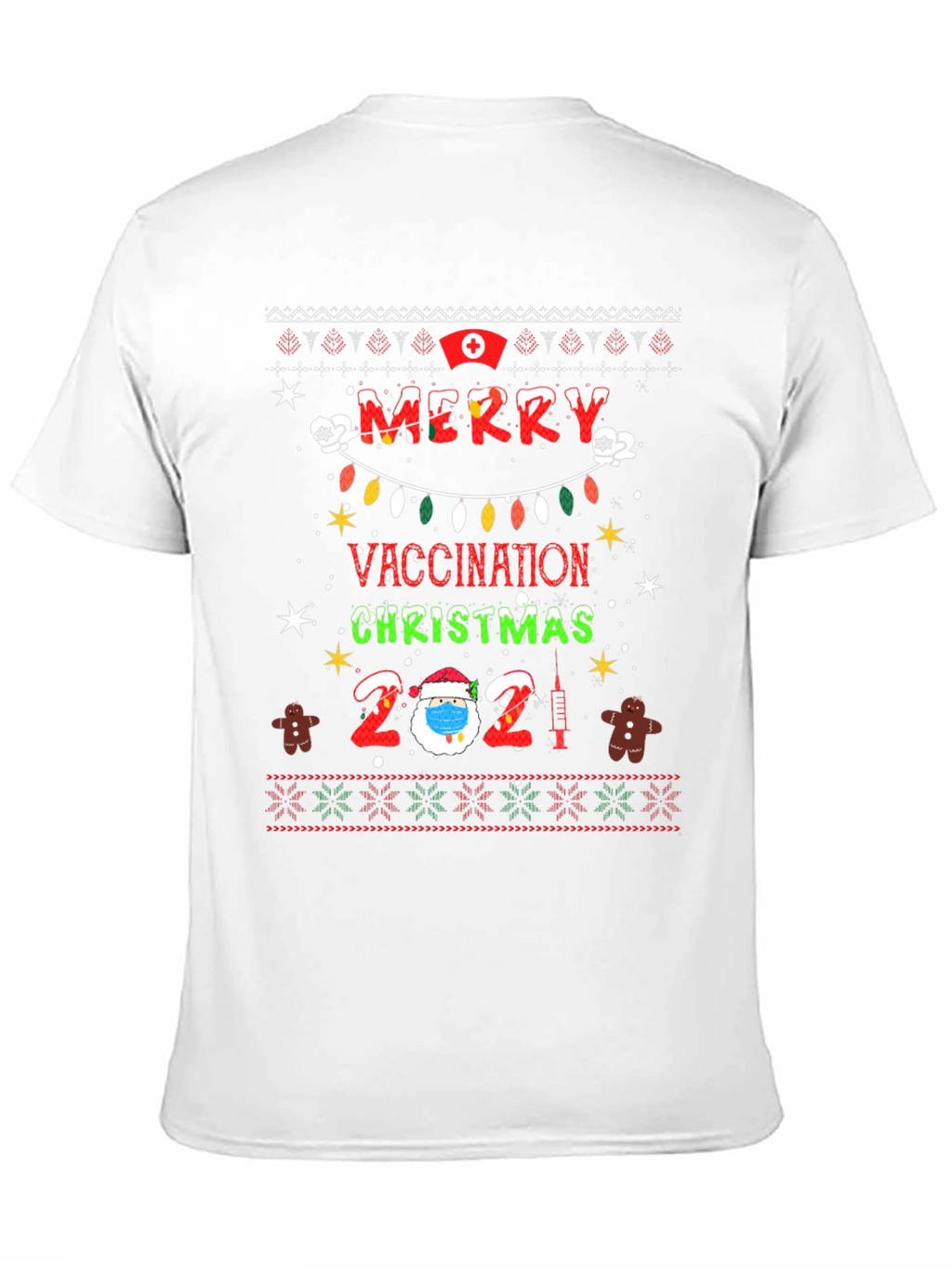 Merry Vaccination Christmas 2021 T-Shirt