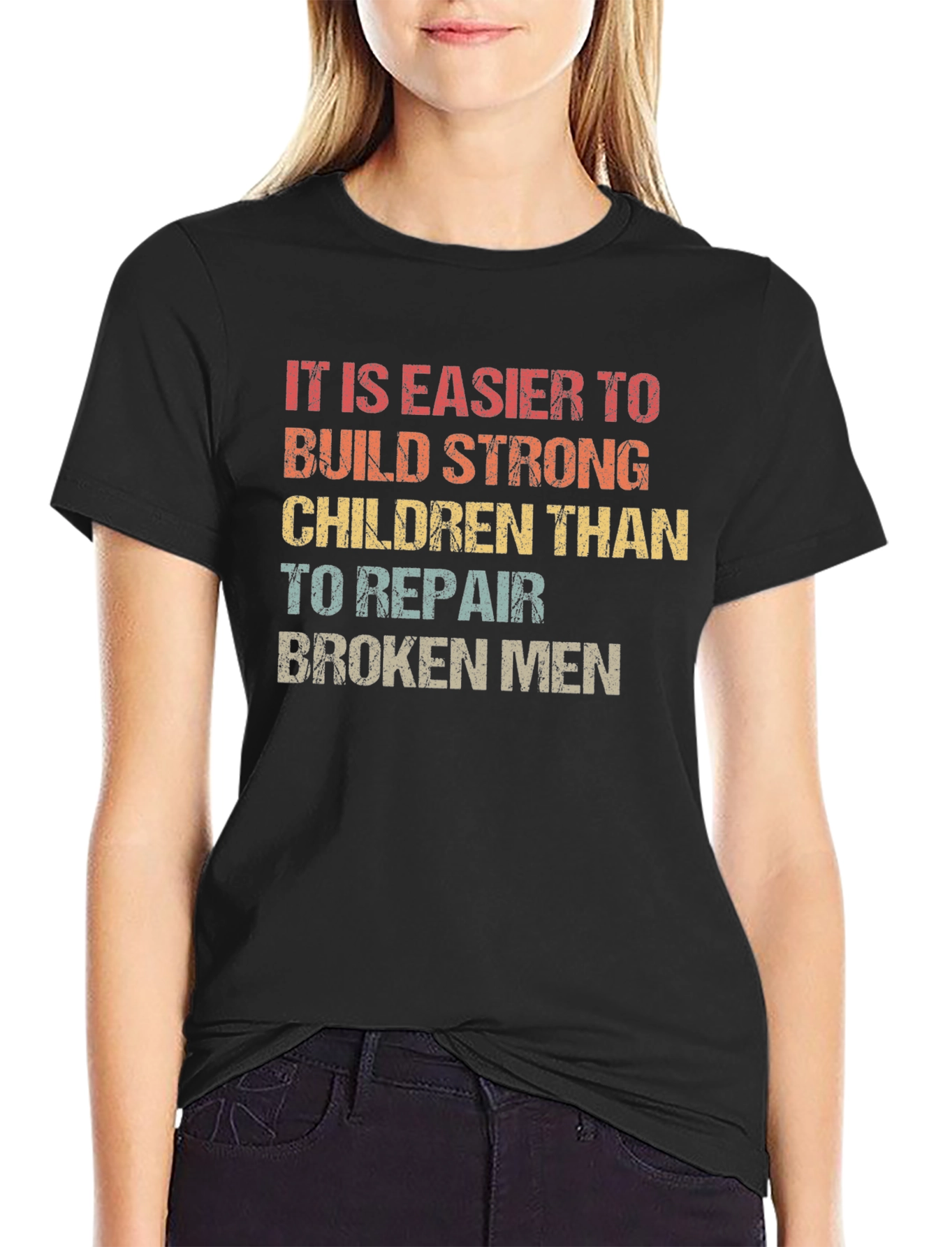 Build Strong Children Graphic Tee
