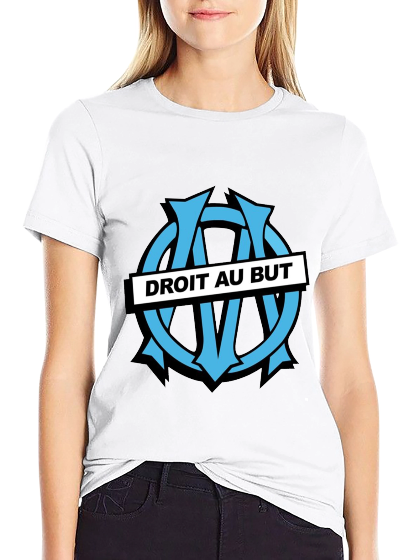 Droit Au But Black T-Shirt