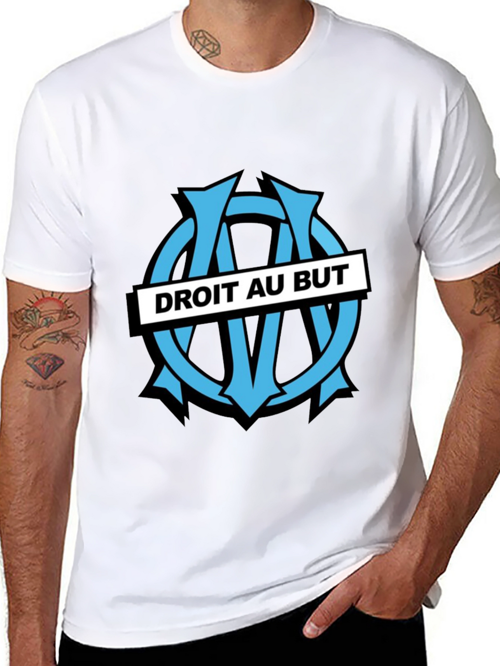Droit Au But Black T-Shirt
