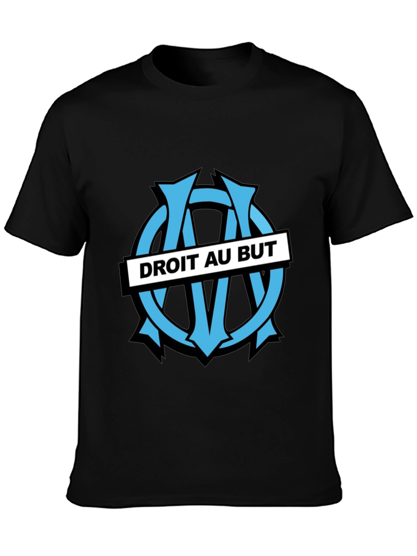 Droit Au But Black T-Shirt